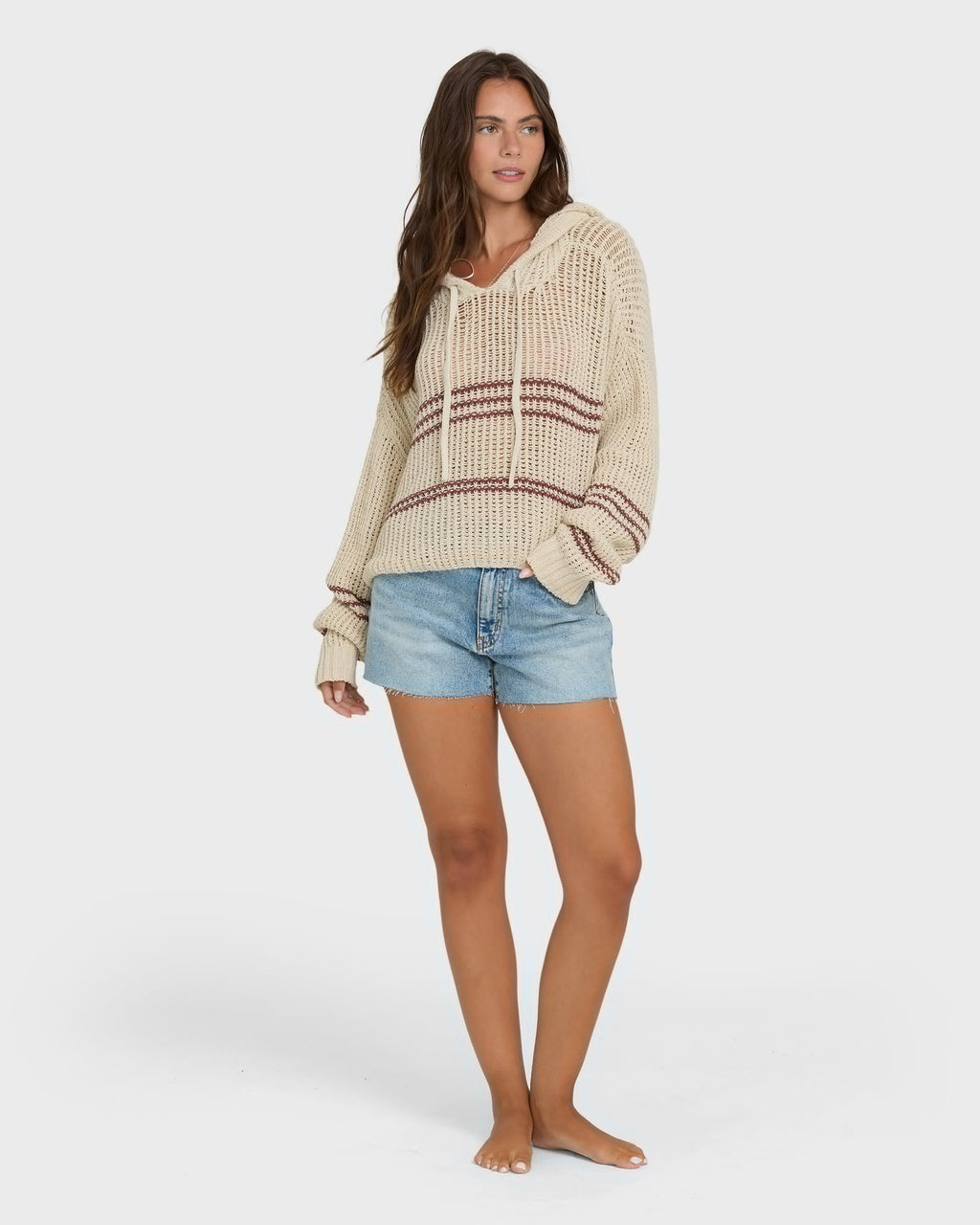 Dawn Pullover Hoodie - White Cap